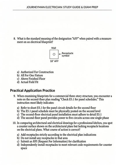 Michael Hamilton's Journeyman Electrician Exam Prep Study Guide 2026 Edition
