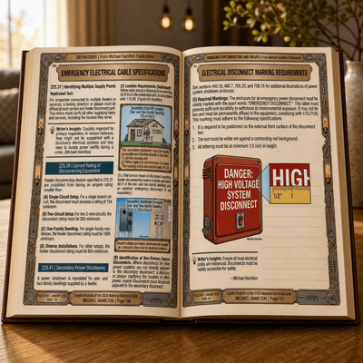 Michael Hamilton's Illustrated Guide to Understanding the National Electrical Code Vol.1 - mhepublisher