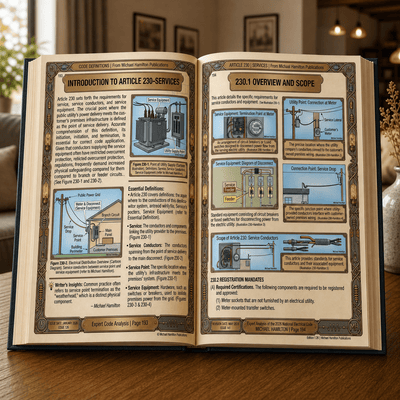 Michael Hamilton's Illustrated Guide to Understanding the National Electrical Code Vol.1 - mhepublisher
