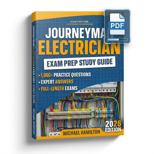 Michael Hamilton's Journeyman Electrician Exam Prep Study Guide 2026 Edition - mhepublisher