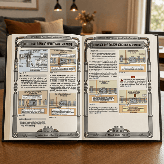 Michael Hamilton's Understanding NEC Requirements for Bonding and Grounding - mhepublisher